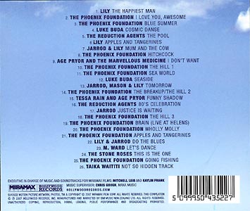 Eagle vs Shark CD back cover 
