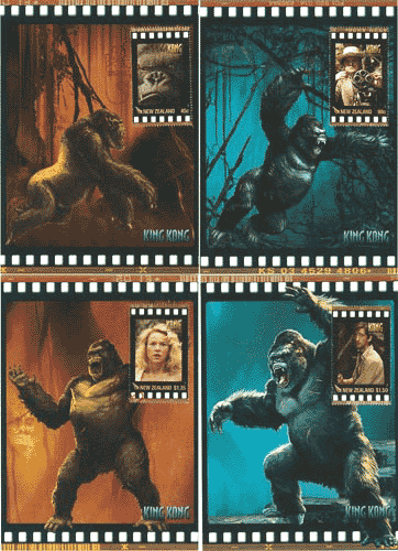 King Kong Sourvenir Cards