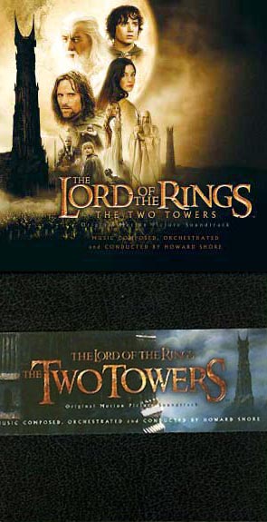 Lord of the Rings: The Two Towers REG & LE covers