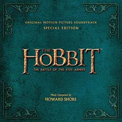 The Hobbit: The Battle of the Five Armies SE CD front cover