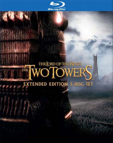 Lord of the Rings: The Two Towers BD cover